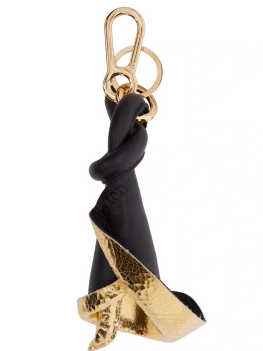 LOEWE EXTREMELY RARE GOLD CALLA LILY BAG CHARM - Picture 6 of 7
